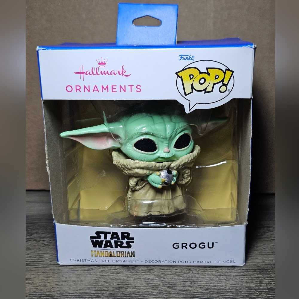 Grogu Hallmark Christmas Ornament Funko Pop Mandalorian‎ Star Wars 2022